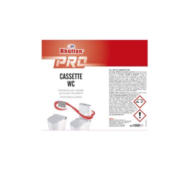 RHUTTEN - ANTICALCARE SPECIFICO PER CASSETTE WC DA 1 LITRO DI RHUTTEN