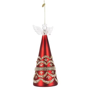 ANGELO DA APPENDERE ROSSO VETRO BIZZOTTO BELOVED D8,2X21H