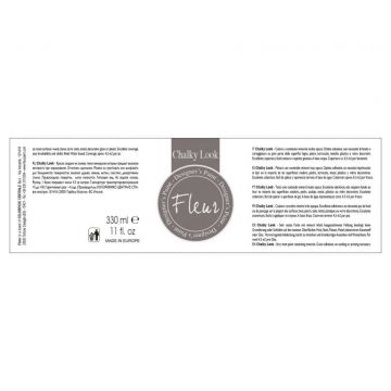 FLEUR - COLORE OPACO FLEUR CHALKY EFFETTO GESSO 330 ML F03 CHALK WHITE