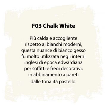 FLEUR - COLORE OPACO FLEUR CHALKY EFFETTO GESSO 330 ML F03 CHALK WHITE