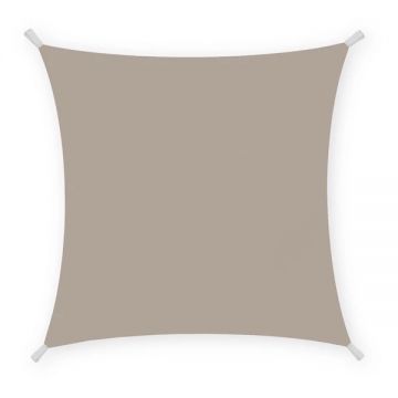 GARDEN FRIEND - TENDA VELA OMBREGGIANTE DA ESTERNO QUADRATA 3X3 MT TORTORA
