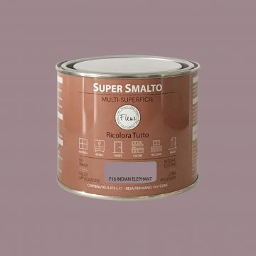 FLEUR SUPER SMALTO MULTI-SUPERFICIE 375ML F16 INDIAN ELEPHANT FLEUR SUPER SMALTO MULTI-SUPERFICIE 375ML F16 INDIAN ELEPHANT