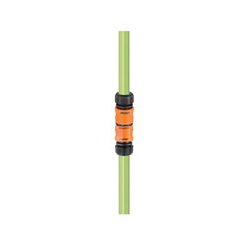 CLABER - CONGIUNZIONE A 2 VIE DA GIARDINO PER TUBI CON RACCORDI QUICK-CLICK CLABER