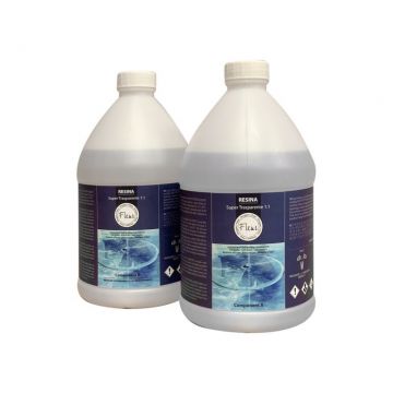 FLEUR RESINA 1:1 SUPER TRASPARENTE A+B 3,8L FLEUR RESINA 1:1 SUPER TRASPARENTE A+B 3,8L