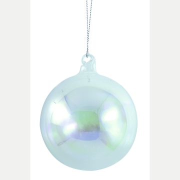 SFERA VETRO BOLLA DI SAPONE IRIDESCENTE D.100 MM SFERA VETRO BOLLA DI SAPONE IRIDESCENTE D.100 MM