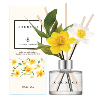 GIOCOPLAST NATALE - DIFFUSORE A BASTONCINI DAFFODIL 200ML - ENGLISH PEARFREE COCODOR