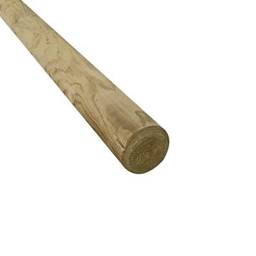 GUERCIO - PALO DI LEGNO DI PINO IMPREGNATO TONDO D/8 CM.300
