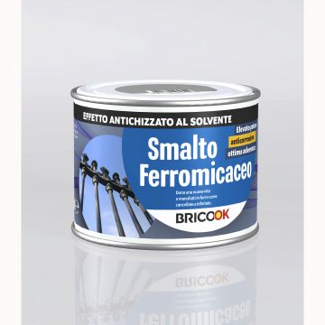 CIPIR - SMALTO FERROMICACEO ML 500 1704  GRIGIO ARGENTO SCURO
