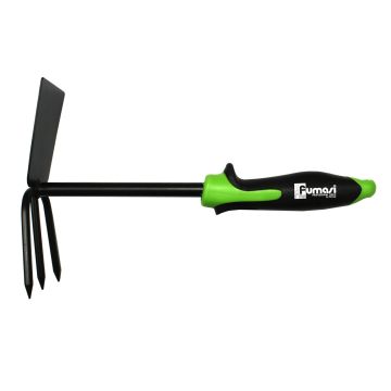 ZAPPETTA QUADRA TRIDENTE DA GIARDINO IN ACCIAIO CON MANICO ERGONOMICO 30 CM FUMA ZAPPETTA QUADRA TRIDENTE DA GIARDINO IN ACCIAIO CON MANICO ERGONOMICO 30 CM FUMA