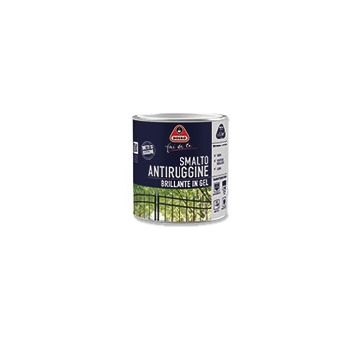 BOERO - SMALTO ANTIRUGGINE BRILLANTE IN GEL MARRONE 0,5 L
