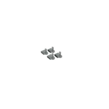 METALTEX - SET 4 GANCI NYLON PROFILO