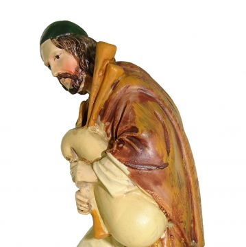 BERTONI - PASTORE CON ZAMPOGNA PER PRESEPE DA 10 CM