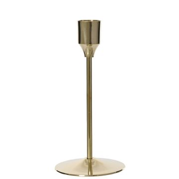CANDELABRO OTTONE ORO DIAMETRO 7X15,5H CM CANDELABRO OTTONE ORO DIAMETRO 7X15,5H CM