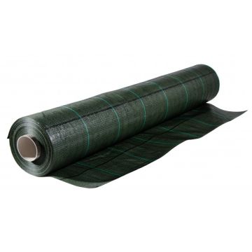 VERDELOOK - TESSUTO PACCIAMATURA IN POLIPROPILENE MINIROTOLO 1X10 MT VERDE 100 GR