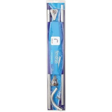 ASTA PER TENDA DOCCIA ANGOLARE MM 90X90CM