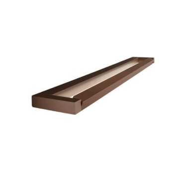 PERENZ SRL - APPLIQUE DA PARETE A LED 18W ORIENTABILE CCT 1440LM MARRONE 59,2CM SLIM PERENZ