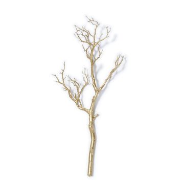 INGES'S CHRISTMAS - RAMO DECORATIVO ORO IN PVC ALTO CIRCA 70CM