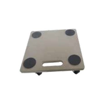 GARDEN FRIEND - PEDANA QUADRA 30X30CM CON 4 RUOTE PIVOTTANTI MAX 150 KG